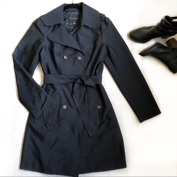 Banana Republic Jackets & Blazers - Banana Republic double breasted navy trench coat